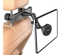 OHLPRO Magnetic Headrest Tablet Holder with 360° Adjustable Arm for Car Back Seat iPad Mount Fit for Magsafe Phones Tablet iPad Pro Air Mini Galaxy Tab and Devices, Road Trip Essentials for Kids