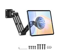 OHLPRO Magnetic Tablet Wall Mount, Aluminium Tablet Holder Wall Swivel with 360° Joint, MagSafe Compatible Wall Mount for iPad Pro Air Mini, Galaxy Tab, iPhone, 4.7-13 Inch Devices