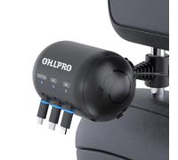 OHLPRO Multi Car Retractable Backseat 3 in 1 Car Charging Station Box Compatible with All Phones | iPhone | Samsung | Uber Taxi Lyft Turo Ride Share Customer Charging Dock Attach to Headrest