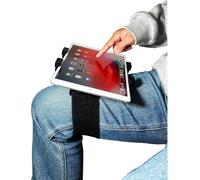 OHLPRO Pilot Kneeboard for iPad & 7"-11" Tablets, Upgraded Wide Elastic Strap for Secure Fit on Thigh, Adjustable Viewing Angles, Premium Plastic Material, Ideal for Aviation & Watching