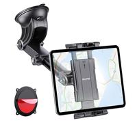 OHLPRO Tablet Holder for Car Dashboard [Suction Cup Mount] Windshield Wall Desk, Adjustable Stand for 5-13" iPad mini Air Pro Galaxy Tab S9 Phone - Heavy Duty Truck Accessories