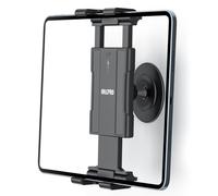 OHLPRO Tablet Wall Mount iPad Holder, No-Drill Adhesive Base 360° Rotation ipad Wall Mounted phone Holder for Kitchen - Compatible with All 5-13" Smartphones iPad Samsung Tab Fire HD Kindle