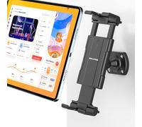 OHLPRO Tablet Wall Mount, iPad Wall Holder 360° Rotating Adjustable Sturdy Drilled Screw Mounting Base, Compatible with All 5-13" Tablet/eReader/Smartphone, Galaxy Tab, Kindle, for Kitchen Home