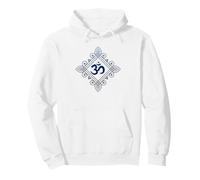 Ohm and Mandala Aum Om Meditation Pullover Hoodie