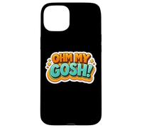 Ohm My Gosh Funny Electrician Pun Wordplay Joke Quote Saying Case for iPhone 15 Plus