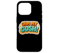 Ohm My Gosh Funny Electrician Pun Wordplay Joke Quote Saying Case for iPhone 16 Pro