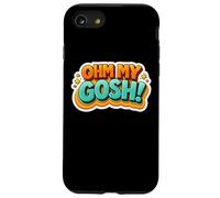 Ohm My Gosh Funny Electrician Pun Wordplay Joke Quote Saying Case for iPhone SE (2020) / 7/8
