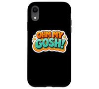 Ohm My Gosh Funny Electrician Pun Wordplay Joke Quote Saying Case for iPhone XR