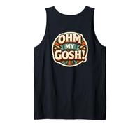 Ohm My Gosh Funny Electrician Pun Wordplay Joke Saying Quote Tank Top