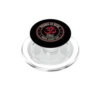 Ohm Symbol 'Prana's Real' Yoga Beginners Meditation Design PopSockets PopGrip for MagSafe