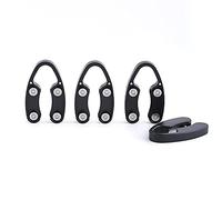 OHMAXHO 4 Pack Magnetic Wine Foil Cutter Tool,4 Stainless Steel Blades Foil Remover for Wine Bottles,Removes Foil Top Effortlessly,Wine Bottle Opener Accessory,Gift for Wine Lovers,Black