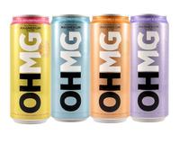 OHMG Sparkling Magnesium Water Variety 4 Pack, 330ml