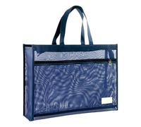 OhMill A3 Art Folder Carry Case A3 Portfolio Case 18 x 12 Inch Art Portfolio Bag Nylon Mesh Art Bags Artwork Storage Case