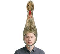 OhMill Adults Halloween Cosplay Hat Animal Snake Headwear Photo Shoot Animal Props Python Role Play Costume