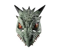 OhMill Dragon Mask Halloween 3D Spike Dragon Costume Mask