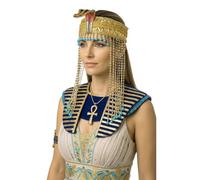 OhMill Egyptian Headpiece for Women Cleopatra Headband Goddess Headpiece