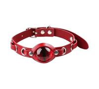 OhMill Evil Eye Necklace Gothic Choker Necklace Women Black Leather Choker