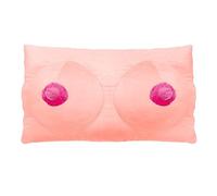 OhMill Funny Couples' Sensual 3D Boobs Pillow Prank Cushion Plush Breast Shaped Bedroom Pillow