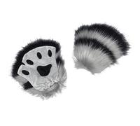 OhMill Furry Cat Paw Bear Paw Therian Werewolf Claws Gloves