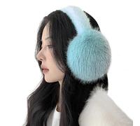 OhMill Fuzzy Earmuffs for Women Ear Warmer Headband Furry Ear Warmers for Women Winter Foldable Earmuffs Winter Earmuffs
