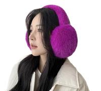 OhMill Fuzzy Earmuffs for Women Ear Warmer Headband Furry Ear Warmers for Women Winter Foldable Earmuffs Winter Earmuffs