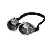 OhMill Vintage Steampunk Goggles Glasses Cosplay Halloween Costume