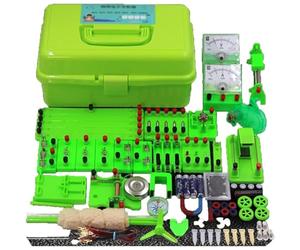 Ohm's Law & Joule's Circuit Experiment Box, Mini Bulb Power & Traffic Light Test Kit, Comprehensive Physical Electrical Equipment