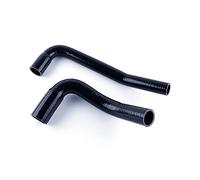 OHOB-COOL Silicone Coolant Radiator Hose For 1987-2006 88 89 90 91 92 93 94 95 96 97 98 99 00 01 02 04 05 Jeep Wrangler YJ/TJ 2.4L 4.2L (black)