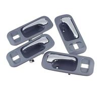 Ohocean for CRV 1997-2001 for Odyssey 1995-1998 Chrome Grey Black Inside Door Handle Interior Front Left Right 72124S10A11ZA Door Handle(Grey FrontRight)