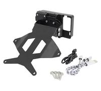 Ohocean Holder Stand GPS For SUZUKI For V STROM 650 XT For DL650 For Strom 2012-2016 Phone Rechargeable GPS Navigator Mount Motorcycle Handlebar(Black 3)