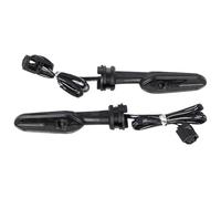 Ohocean Motorcycle Turn Signal Lights For MT-03 For MT-07 For MT-10 2021-2023 12V Flashlights Motorcycle Front Rear Turning Indicators Turn Signal Lights(Black)