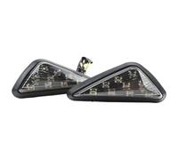 Ohocean Motorcycle Turn Signal Lights Turn Signal Lights Motorcycle Gray Stop Lamp Amber Indicators 12V On Turning Light Bulb Daytime Running
