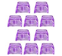 ohodhmnu 10PCS High Transparent Keycaps XDA Height Keycap Set For Mechanical Keyboard Keycap Backlit Key Caps Colorful