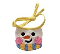 ohodhmnu Christmas Theme Kitten Saliva Towel Colorful Scarf Adjustable Cat Bandana Puppy Collar Cat Accessories Pet