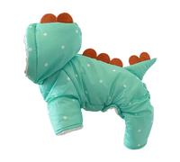 ohodhmnu Dinosaur Dog Costume Dog Coat with Dog Jumpsuit Winter Coat Hoodie Dog Dog Jumpsuit Costume Dog