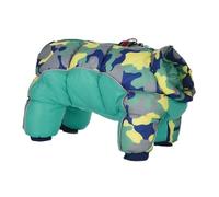 ohodhmnu Pet Winter Jumpsuit for Dogs 4-Leg Puppy Windproof Clothes with Leash Hook Cat Warm Coat Thicken Liner Small Dogs