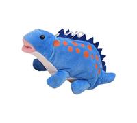 ohodhmnu Plush Dinosaur Pen Bag Stationery Bag Large Capacity Pencil Pouches Pencil Case 3D Animal Makeup Bag School Supplies