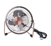 ohodhmnu USB Small Fan 4/6Inch Metal Outdoor Dormitory 360 Degree Rotatable Fan Portable Electric Fan Home Outdoor Supplies