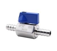 Ohoky MINI Ball Valve Stainless Steel 10mm Pagoda Adapter 304 Hardware 2 Way Gas Ball Valve Pointed Mouth Mini Ball Valve