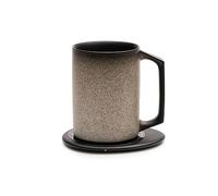 OHOM Ui Artist Collection Ceramic Self-Heating Mug (Iron Noir) 12.8 fl oz