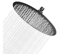 Ohotecy 12 Inch Showerhead Rainfall Round Stainless Steel Shower Head with Anti-Limescale Nozzles 30cm Number of Nozzles: 144