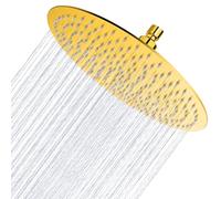 Ohotecy 12 Inch Showerhead Rainfall Round Stainless Steel Shower Head with Anti-Limescale Nozzles 30cm Number of Nozzles: 144