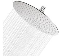 Ohotecy 12 Inch Showerhead Rainfall Round Stainless Steel Shower Head with Anti-Limescale Nozzles 30cm Number of Nozzles: 144