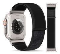 OHOTLOVE Trail Loop Nylon Band Compatible with Apple Watch Ultra 3/2/1 Bands 49mm 46mm 45mm 44mm 42mm, Sport Breathable Replacement iWatch Wrist Strap for SE Series 11 10 9 8 7 6 5 4 Men Women