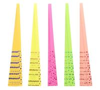 OHPHCALL 10 Bags of Assorted Colour Star Paper Strips for Origami Stars DIY Making, Practical Paper Material with 38pcs Each Bag, for Celebrations and Festivals Crafting Random Color