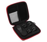 OHPHCALL 10-in-1 Phone Camera Lens Kit with Ultra Wide Angle and Macro Lens Aluminium Alloy and Glass Construction Waterproof for Close-up Photos Compatible with Smartphones