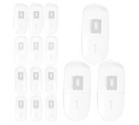 OHPHCALL 100 Pcs Nail Polish Color Display Tips Practice Nail Tips Abs Smooth Surface Strong Flexible Mechanical Hand for Salon Beginners