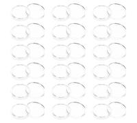 OHPHCALL 100pcs Coin Holder 21mm round Plastic Case for Coins