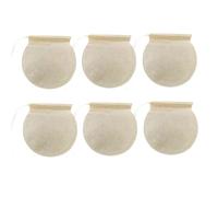 OHPHCALL 100pcs Disposable round Paper Tea Bags Wood Pulp Filter Paper Brewing Experience Suitable for Coffee Potpourri Tea House Office Use