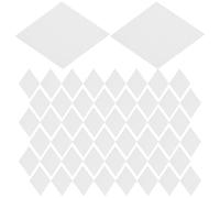 OHPHCALL 100pcs Hexagon Quilting Templates Piecing Paper Reusable Precise White Paper Templates for Patchwork Kits for DIY Quilting Projects Beginners and Experienced Quilters